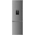 Combina frigorifica Heinner HC-HM260XWDF+, 260 L, Clasa F, Control electronic, Dozator apa, Iluminare LED, 180 cm, Inox