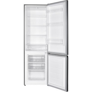 Heinner HC-HM262XF+, 262 L, Clasa F, Control electronic, Iluminare LED, 180 cm, Inox