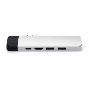 Satechi USB-C Pro Hub 1x HDMI 4K, 2x USB3.0, 1x USB-C, Silver