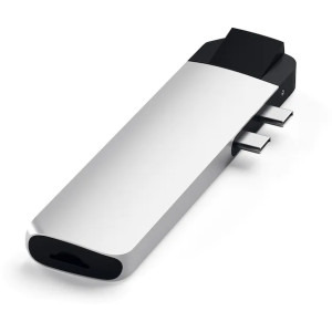 Satechi USB-C Pro Hub 1x HDMI 4K, 2x USB3.0, 1x USB-C, Silver