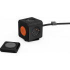 Priza/prelungitor Allocacoc PowerCube Extended Remote, 4x Schuko, 1.5m, Black