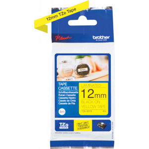 Brother Banda Laminata TZe-631S 12 mm Black on Yellow