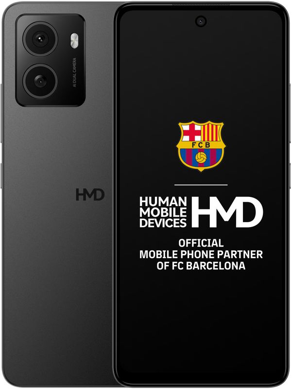 Smartphone HMD Pulse, 64GB, 4GB RAM, Dual SIM, Tri-Camera, 4G, Meteor Black