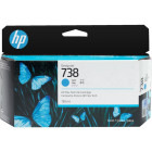 HP Cartus 738 130 ml Cyan