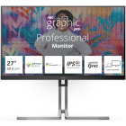 Monitor LED AOC Q27U3CV 27 inch QHD IPS 4 ms 75 Hz USB-C HDR