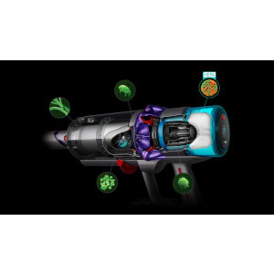 Dyson Gen5detect Absolute Blue, vertical, 0.77L, Albastru/Cupru