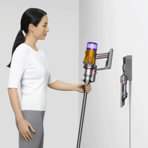 Dyson V12 Detect Slim Absolute, vertical, 0.35L, Argintiu/Cupru