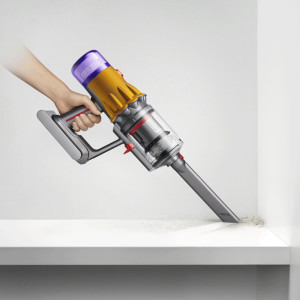 Dyson V12 Detect Slim Absolute, vertical, 0.35L, Argintiu/Cupru