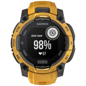 Garmin Instinct 3 45mm Solar, GPS, Sunburst/Grey