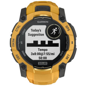 Garmin Instinct 3 50mm, Solar, GPS, Sunburst/Grey