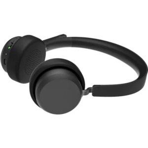 Lenovo On-Ear, Wireless VoIP, Microsoft Teams, Negru