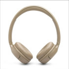 Casti JBL Tune 530BT, On-Ear, Wireless, Bluetooth 6.0, JBL Pure Bass Sound, autonomie 76h, Beige