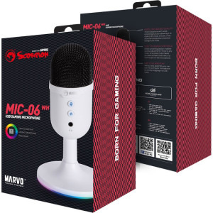 Marvo MIC-06 Blast 40 White