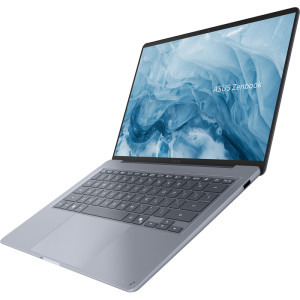 ASUS 14'' Zenbook 14 UX3480KA, WUXGA OLED, Procesor AMD Ryzen™ AI 7 345 (8M Cache, up to 4.60 GHz), 24GB LPDDR5X, 512GB SSD, AMD Radeon 840M, Win 11 Home, Arctic Blue