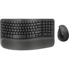 Kit periferice Logitech Wave Keys + Lift, Wireless, Grafit