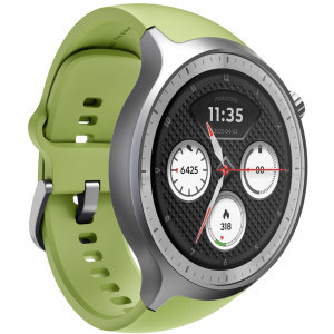 Motorola Moto Watch, Special Edition, Silver - Herbal Garden Silicone Band