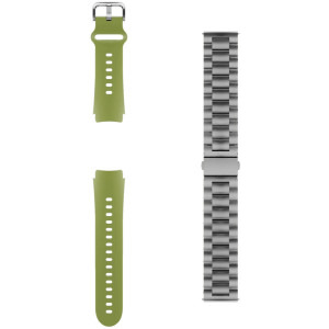 Motorola Moto Watch, Special Edition, Silver - Herbal Garden Silicone Band