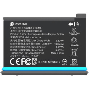 Insta360 Baterie reincarcabila 1630 mAh pentru ONE X2
