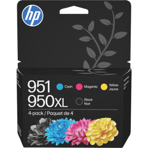 HP Cartus 950XL Black + 951 Cyan, Magenta, Yellow