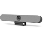 Sistem videoconferinta Logitech Capac frontal textil pentru Rally Bar Huddle, Off-White