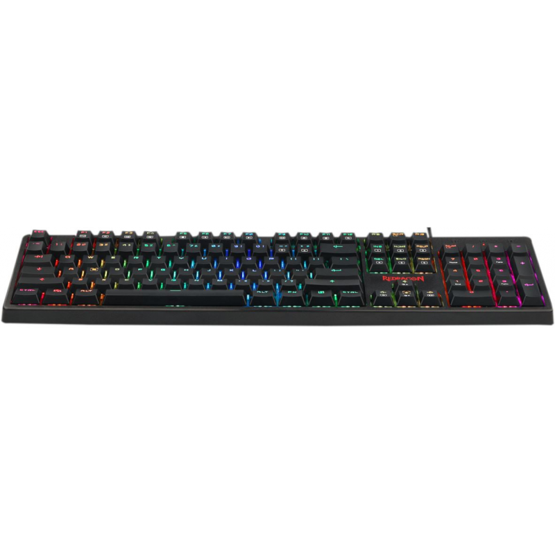 Tastatura gaming mecanica Redragon Kama neagra iluminare RGB switch-uri maro [2]