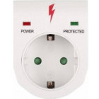 Priza/prelungitor Bachmann 920.000 1x Schuko 16A/250V 4.5KA alb