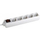 Priza/prelungitor Bachmann Selly 5x Schuko, 5m, White