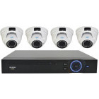 Kit Supraveghere PNI House NVR + 4 Camere PNI IP2DOME 1080P varifocale