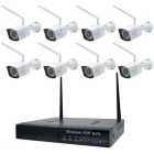 Kit Supraveghere PNI House WiFi550 NVR + 8 Camere WiFi