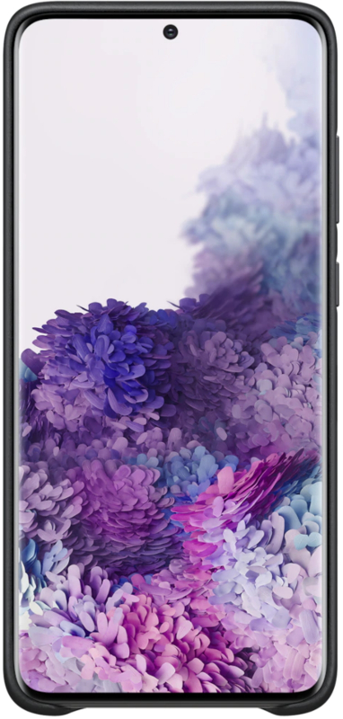 Samsung Protectie pentru spate Leather Black pentru Galaxy S20 Plus/S20 Plus 5G