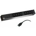 Priza/prelungitor Bachmann 333.540 8x IEC C13, Alimentare C14, 2m