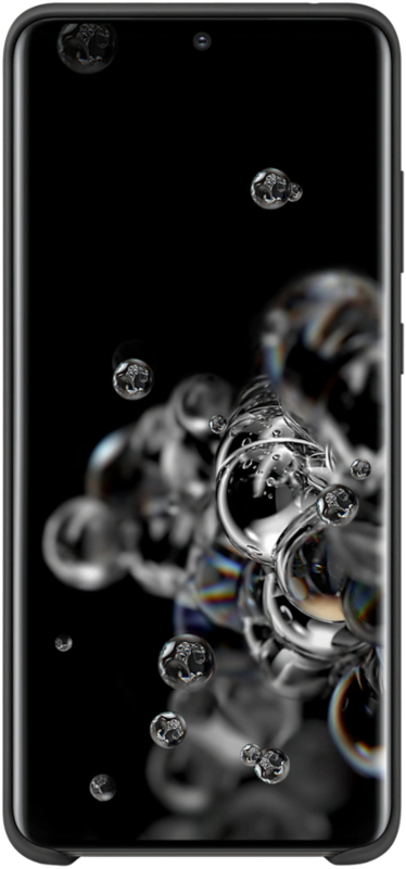 Samsung Protectie pentru spate Silicon Black pentru Galaxy S20 Ultra/S20 Ultra 5G