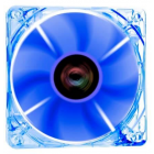 Ventilator Riotoro Cross-X Clear Blue 120mm