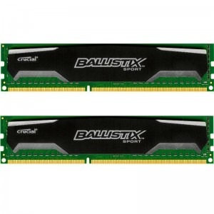 Crucial Ballistix Sport 8GB DDR3 1600MHz CL9 1.5v Dual Channel Kit