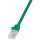 Cablu retea Logilink CAT5e Patch Cable UTP 0.25m green