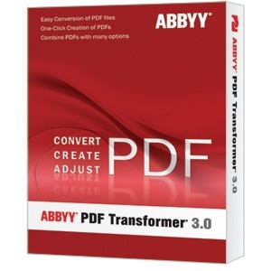 Abbyy PDF Transformer 3.0 Box