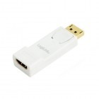 Adaptor Logilink 1x DisplayPort Male - 1x HDMI Female, alb
