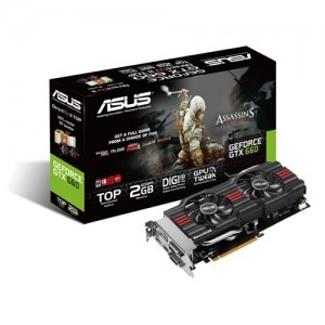 ASUS GeForce GTX 660 DirectCU II Top 2GB GDDR5 192-bit Assassin's Creed III