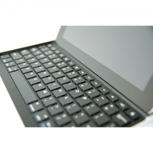 QwertyPad Tastatura Bluetooth QP811 Black pentru iPad generatia a 2-a, iPad generatia a 3-a, iPad generatia a 4-a