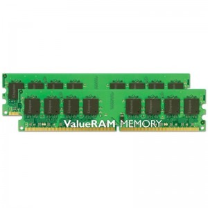 Kingston ValueRam 8GB DDR3 1333MHz CL9 Dual Channel Kit