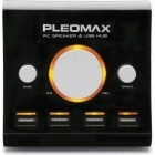 Pleomax Boxa   PSP-5100B PC Speaker with integrated 4 USB Ports black