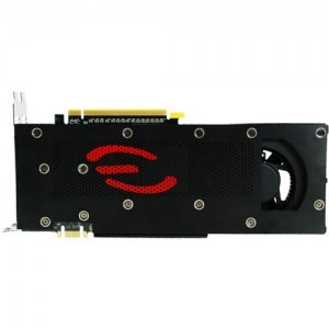 EVGA e-GeForce GTX 295 1.79GB DDR3 896-bit backplate