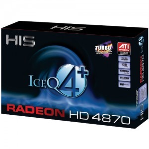 HIS ATI Radeon HD4870 IceQ 4+ Turbo 1GB GDDR5 256-bit