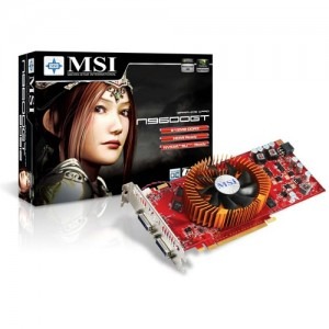 MSI GeForce 9600GT 512MB DDR3 256-bit