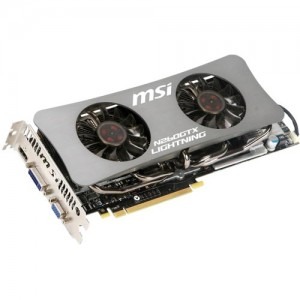 MSI GeForce GTX 260 Lightning Black Edition 1.79GB DDR3 448-bit