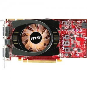 MSI Radeon HD4770 512MB GDDR5 128-bit