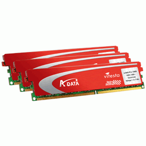 ADATA Plus Series 6GB DDR3 1600MHz Triple Channel Kit