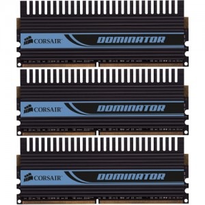Corsair 6GB DDR3 1600MHz CL7 Dominator triple channel kit