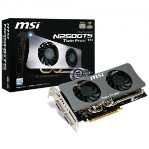 MSI GeForce GTS 250 Twin Frozr OC 1GB DDR3 256-bit