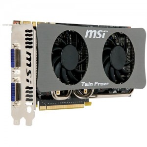 MSI GeForce GTS 250 Twin Frozr OC 1GB DDR3 256-bit